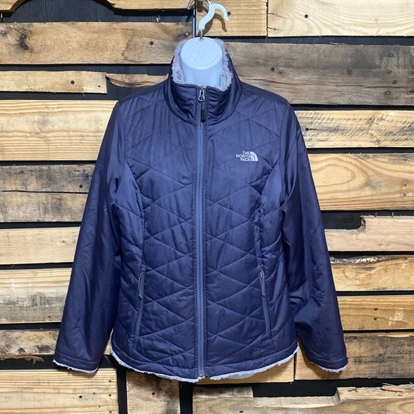 The North Face Mossbud Insulated Jacket In Purple‎ Size Medium - Picture 1 of 10